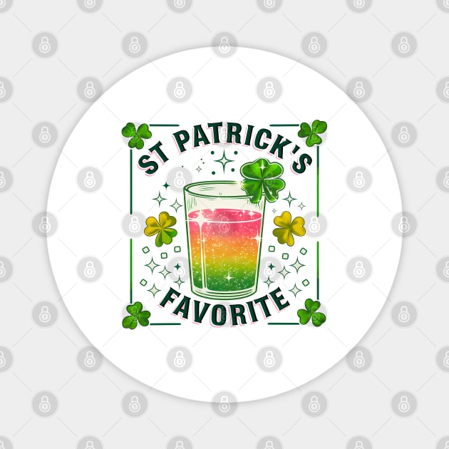Lucky Vibes: Celebrate St. Patrick’s Day in Style Magnet by Steve